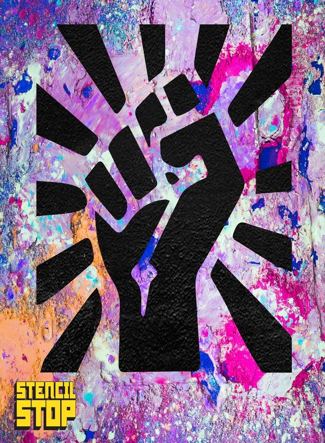 Stencil Stop BLM Fist Stencil Set - Black Lives Matter Stencils for Protest Signs, End Racial Injustice - 14 Mil Mylar Plastic [Set of 3 Stencils] - Image 4